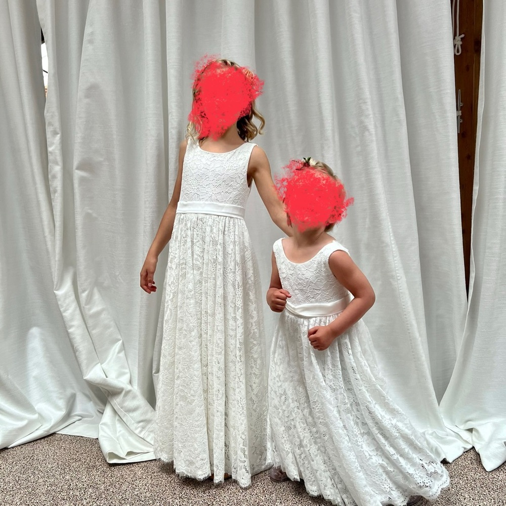 Azazie flower girl dress, size 8, unaltered